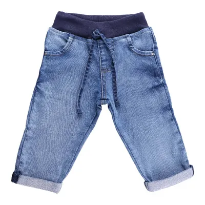 Calça Jeans Infantil Din Don Com Cós Ribana Calça Jeans Infantil Din Don Com Cós Ribana