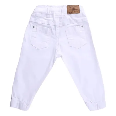 Calça Sarja Infantil Din Don Com Detalhe Barra Calça Sarja Infantil Din Don Com Detalhe Barra