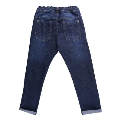 Calça Jeans Infantil Gijo Lavagem Used Com Barra Virada Calça Jeans Infantil Gijo Lavagem Used Com Barra Virada