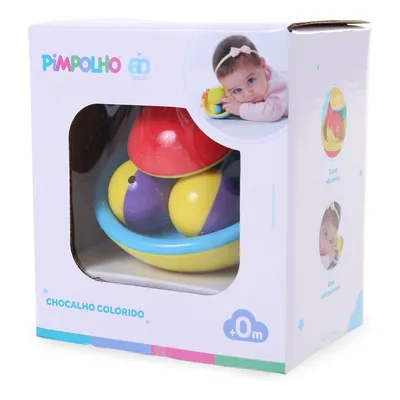 Chocalho Pimpolho Meia Bola Unissex Chocalho Pimpolho Meia Bola Unissex