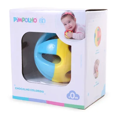 Chocalho Pimpolho Bola Unissex Chocalho Pimpolho Bola Unissex