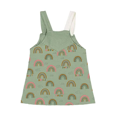 Vestido Bebê Kely Kety Estampado Com Tapa Fralda Vestido Bebê Kely Kety Estampado Com Tapa Fralda