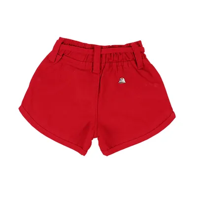 Shorts Sarja Bebê Din Don Com Cinto