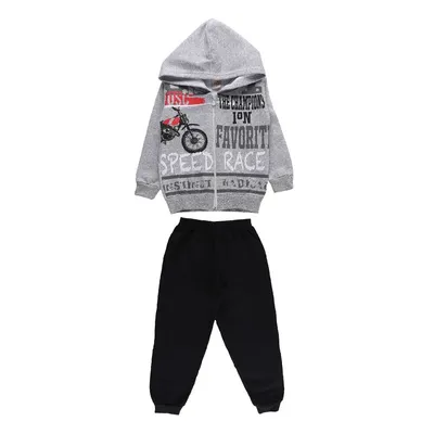 Conjunto Infantil Leb Jaqueta Com Zíper Estampa Speed