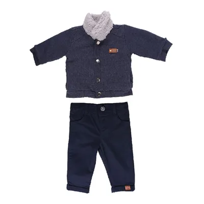 Conjunto Bebê Aconchego Casaco Com Gola De Pelinhos E Calça Conjunto Bebê Aconchego Casaco Com Gola De Pelinhos E Calça