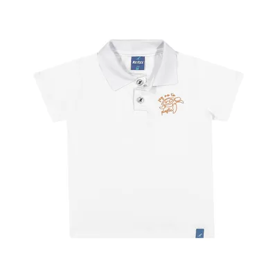 Camiseta Polo Infantil Reirex Estampa Tartaruga Camiseta Polo Infantil Reirex Estampa Tartaruga