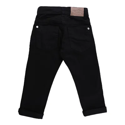 Calça Sarja Infantil Gijo Kids Com Barra Virada Calça Sarja Infantil Gijo Kids Com Barra Virada