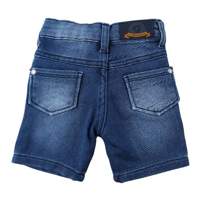 Bermuda Jeans Infantil Gijo Kids Lavagem Used Com Bigode Bermuda Jeans Infantil Gijo Kids Lavagem Used Com Bigode