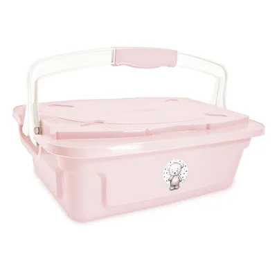 Caixa Organizadora Cajovil Com Alça Fofura 5,6 Litros