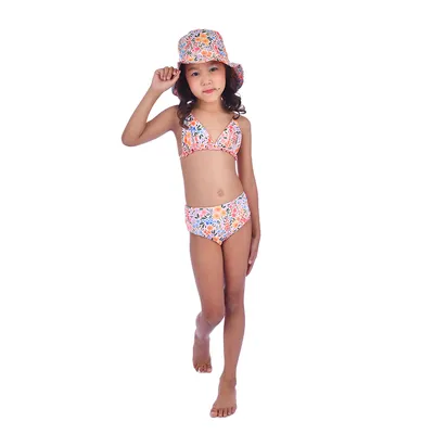 Biquíni Infantil Everly Estampa Jardim Biquíni Infantil Everly Estampa Jardim
