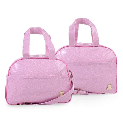 Kit Bolsa Brat Com Frasqueira Nuvem - 2 Peças