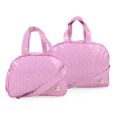 Kit Bolsa Brat Com Frasqueira Leque - 2 Peças