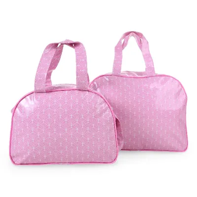 Kit Bolsa Brat Com Frasqueira Leque - 2 Peças